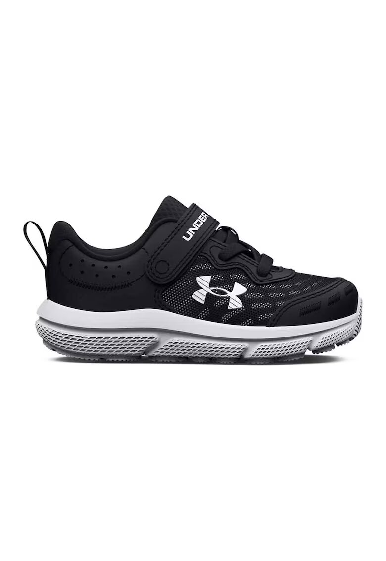 Under Armour Pantofi cu velcro Assert 10 pentru alergare - Alb/Negru