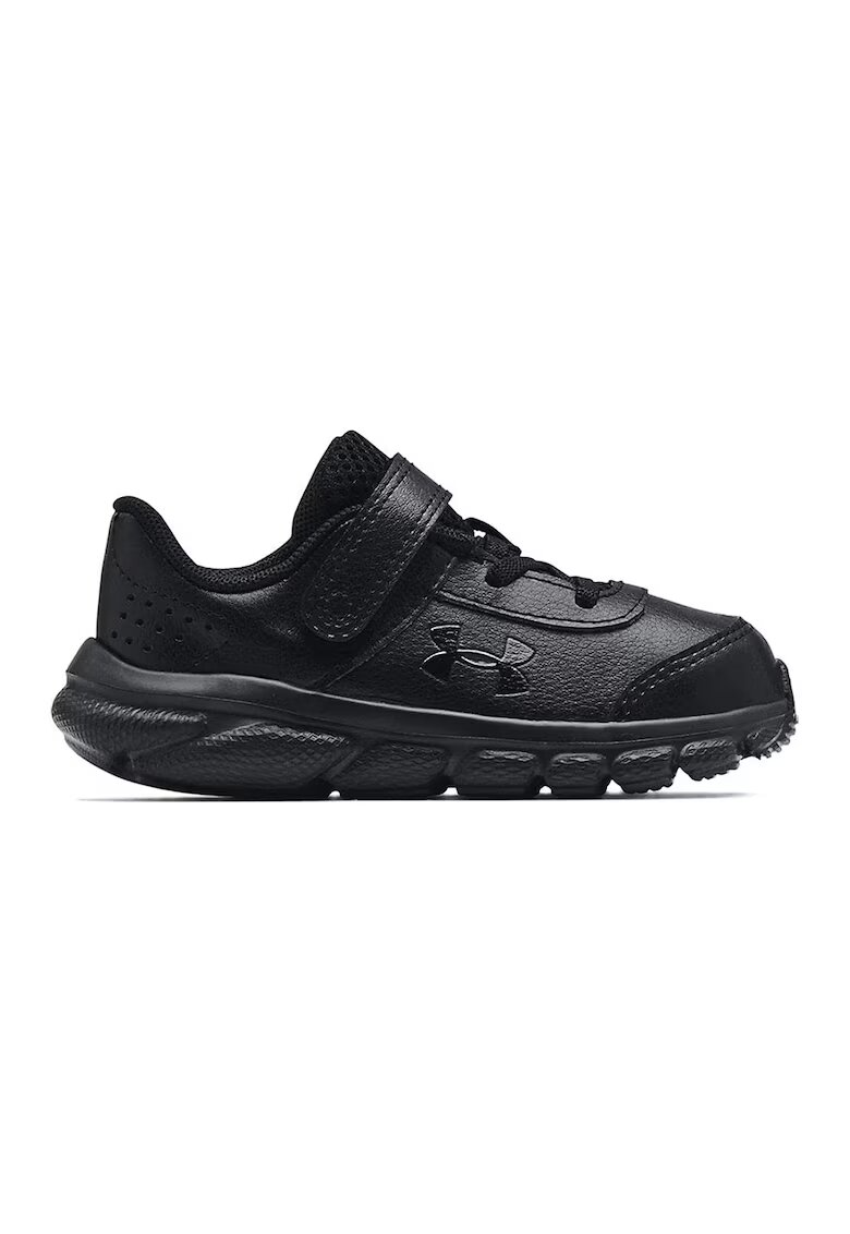 Under Armour Pantofi cu velcro pentru alergare Assert 10 AC Uniform - Negru