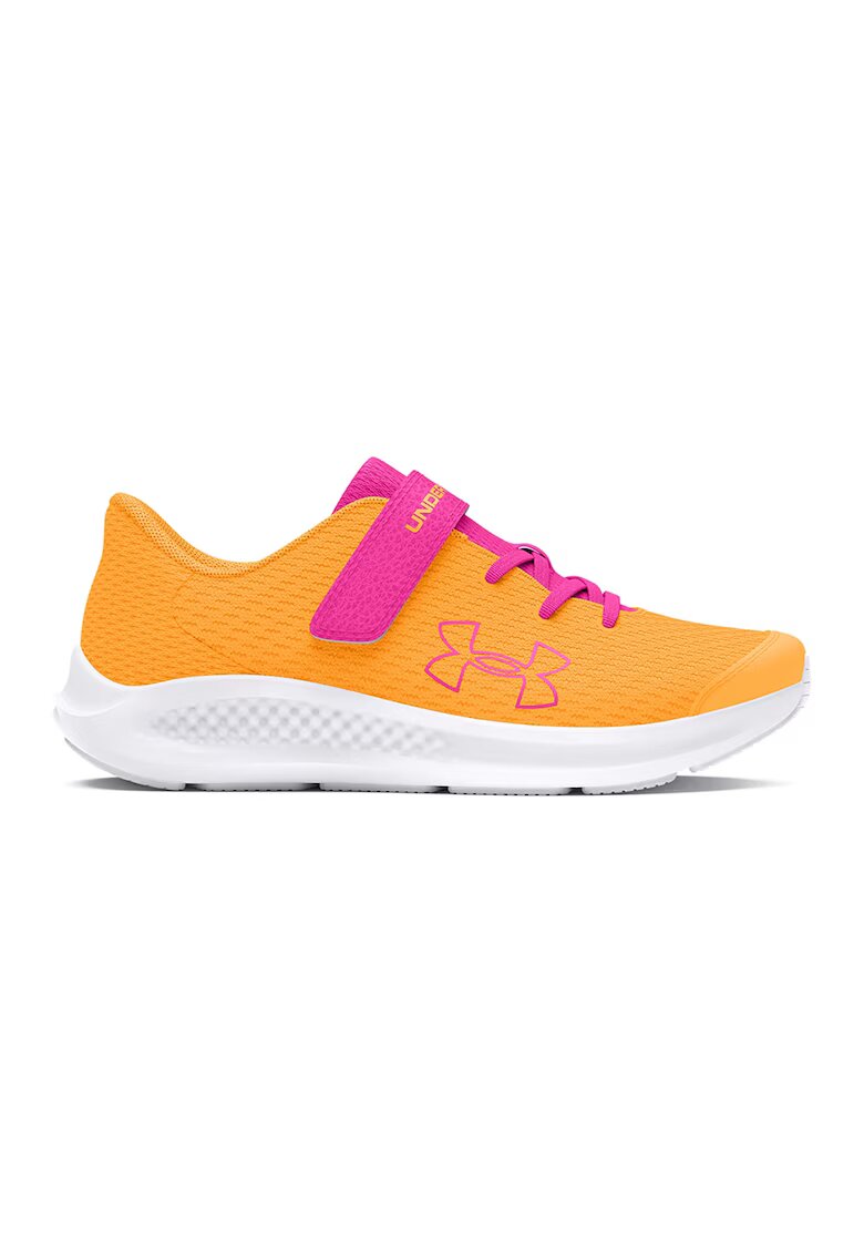 Under Armour Pantofi cu velcro pentru alergare GPS Pursuit 3 - Portocaliu/Roz