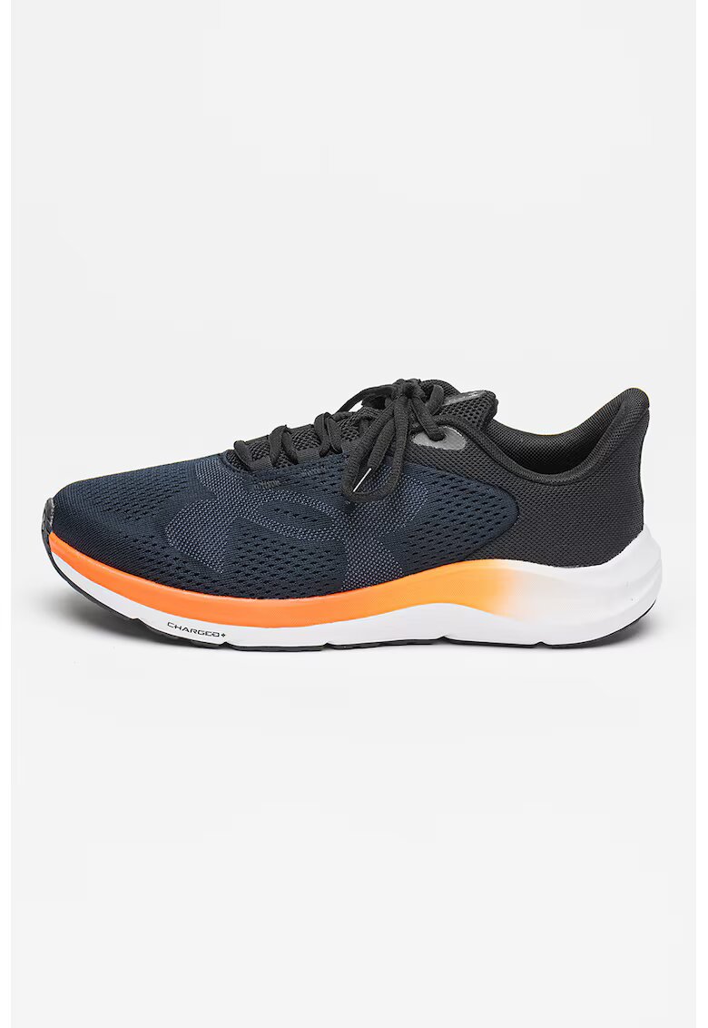 Under Armour Pantofi de plasa Charged Pursuit 3 cu monograma - pentru alergare - Portocaliu/Albastru ultramarin