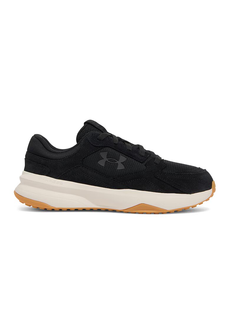 Under Armour Pantofi din piele intoarsa si material textil pentru antrenament Edge - Negru