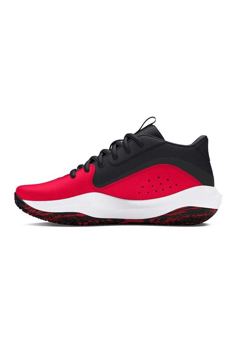 Under Armour Pantofi Lockdown 7 pentru baschet - Rosu/Negru