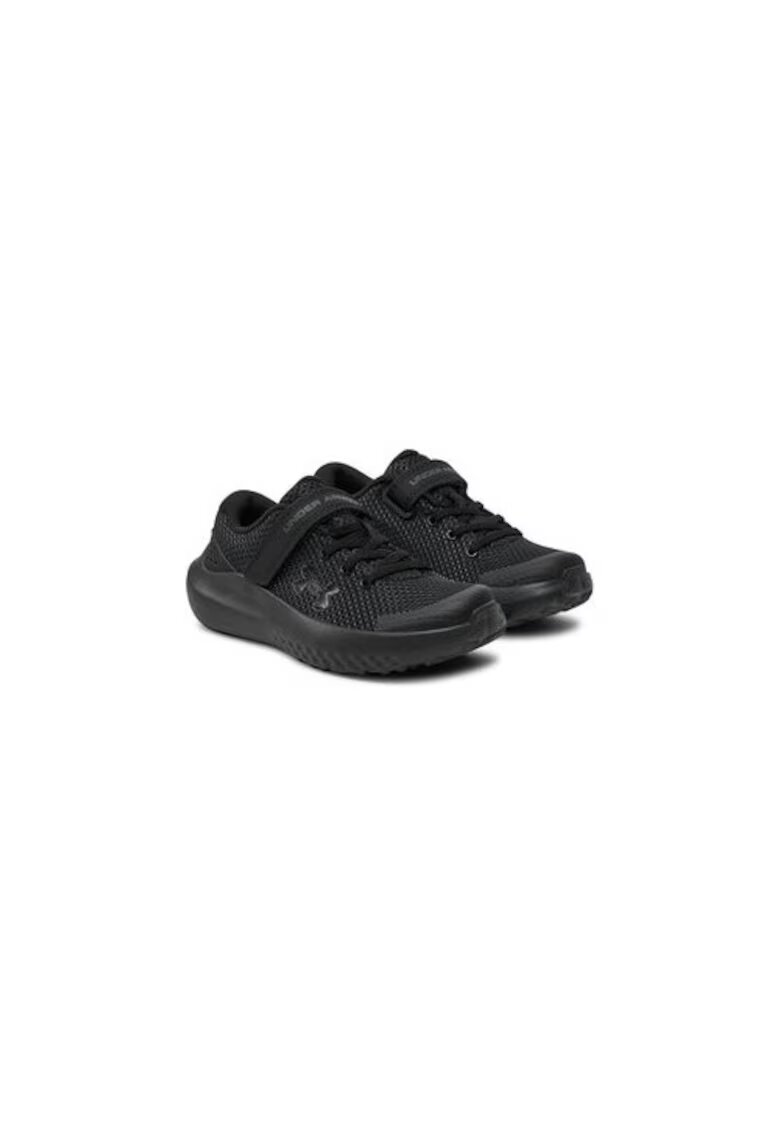 Under Armour Pantofi sport copii - alergare - negru - material textil