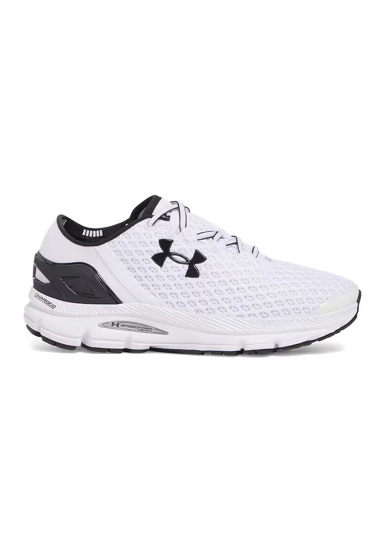 Under Armour Pantofi sport cu logo UA Speedform Gemini - Alb/Negru
