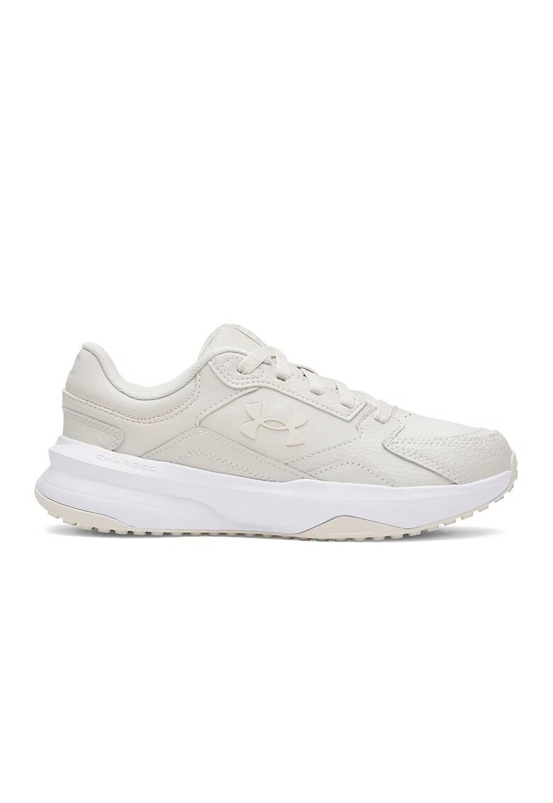 Under Armour Pantofi Sport Edge LTHR W 3028569-110 - Femei - Crem