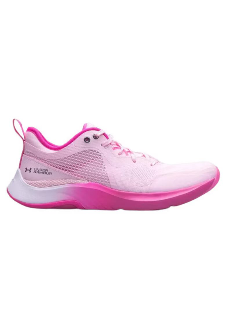 Under Armour Pantofi sport Mesh - Roz - Roz