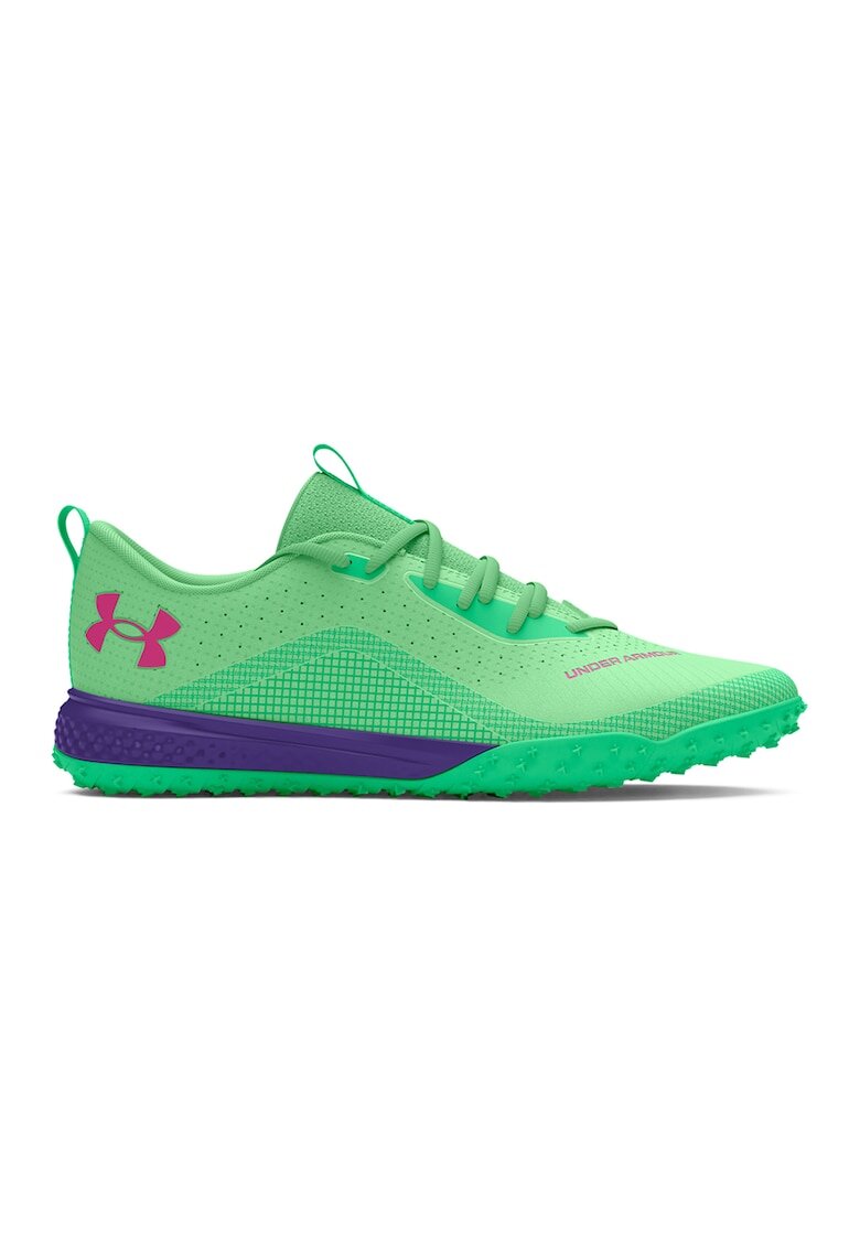 Under Armour Pantofi unisex pentru fotbal Shadow Turf - Verde deschis