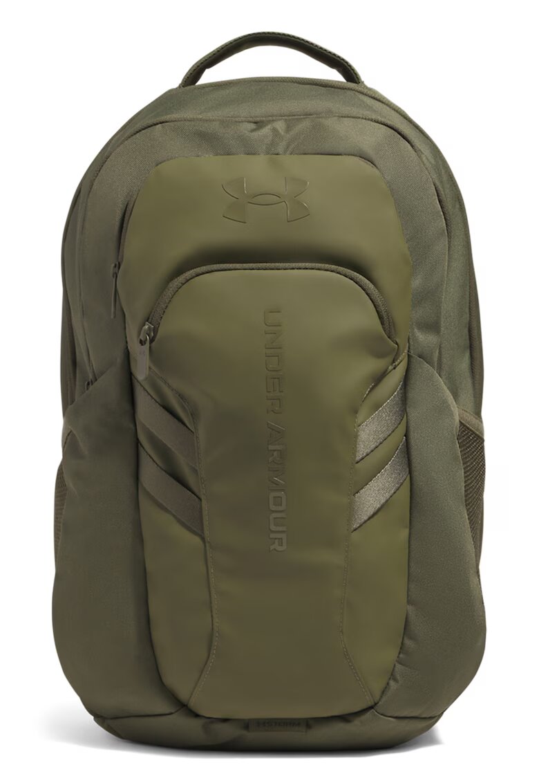 Under Armour Rucsac unisex cu detalii logo Hustle 6.0 Pro - 31 L - Verde masliniu