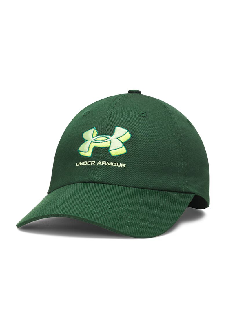 Under Armour Sapca cu logo Essential - Verde aquamarin/Verde fistic