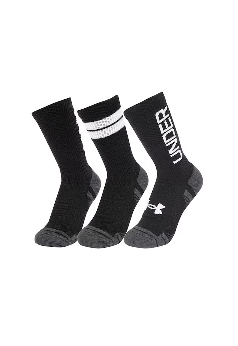 Under Armour Set 3 Perechi Sosete Performance Tech 1379515-002 - Barbati - Negru