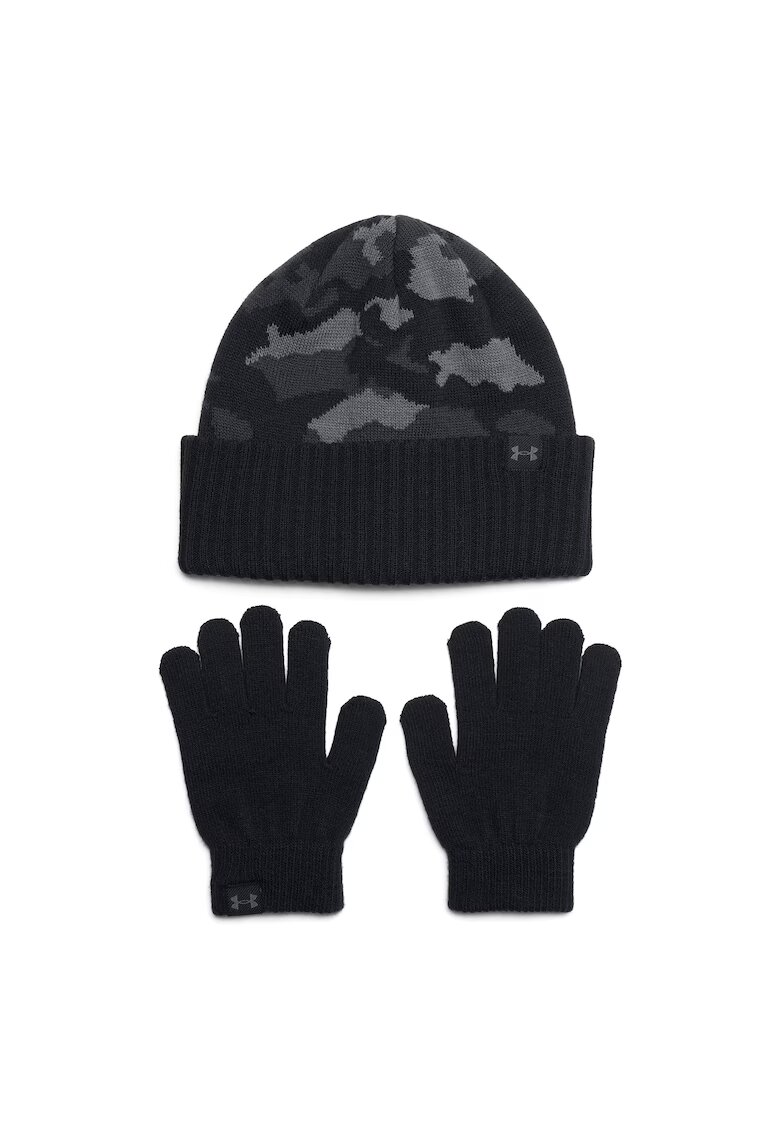 Under Armour Set caciula si manusi pentru copii - 3401519 - Acril - Negru