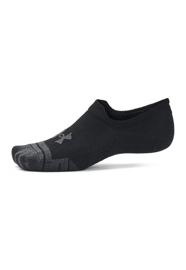 Under Armour Set de sosete foarte scurte pentru fitness Performance Tech - 3 perechi - Negru