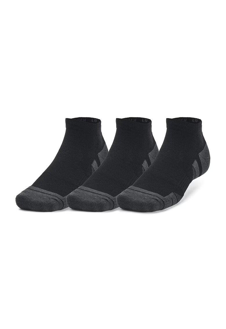 Under Armour Set de sosete unisex pentru antrenament Performance Tech™ - 3 perechi - Negru