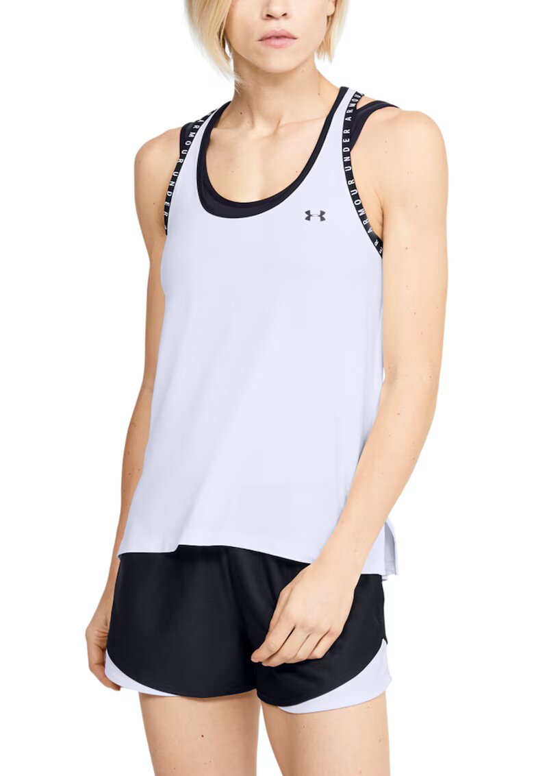 Under Armour Top lejer pentru antrenament Knockout - Alb