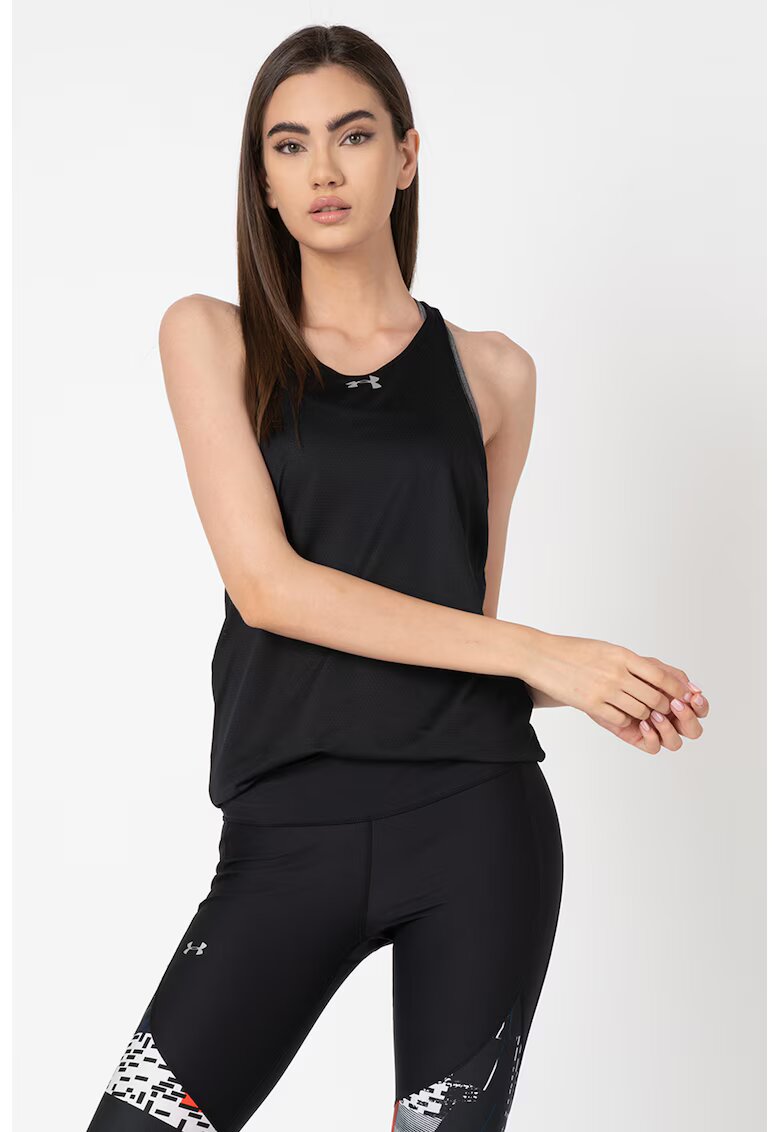 Under Armour Top pentru fitness - Negru