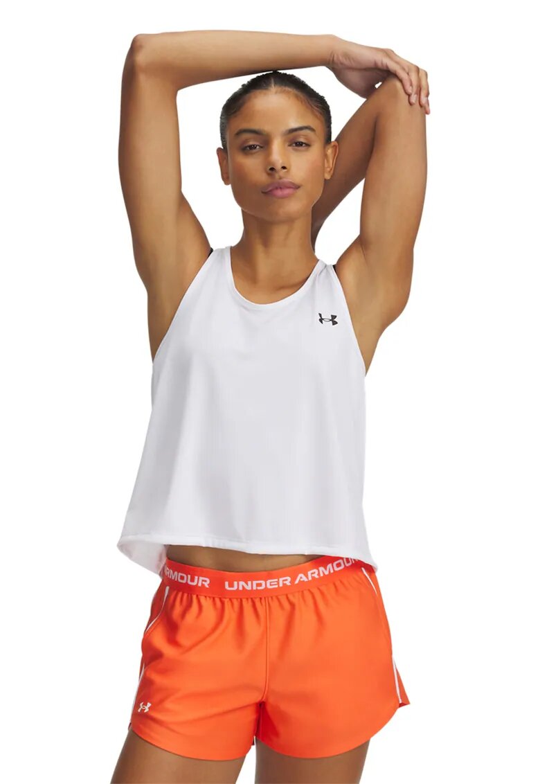 Under Armour Top pentru fitness Tech™ Swing - Alb