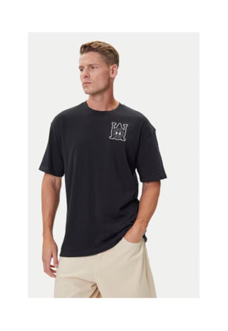 Under Armour Tricou barbati - negru - bumbac si poliester