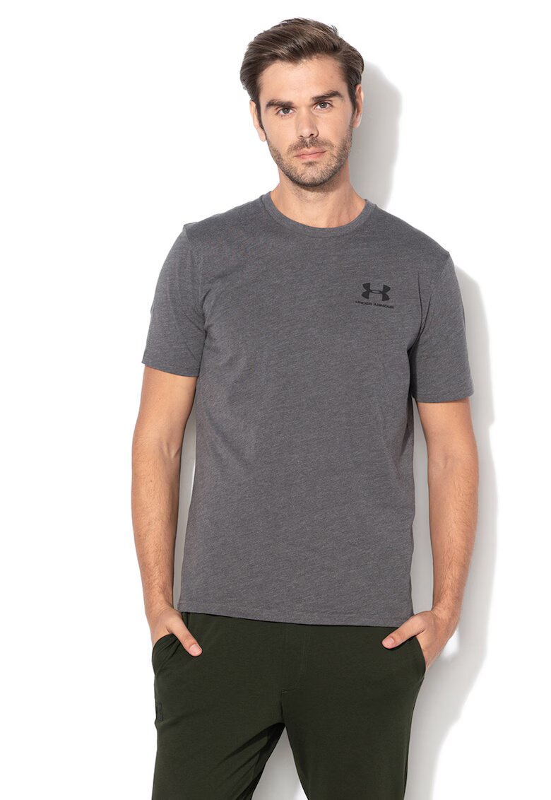 Under Armour Tricou cu decolteu rotund - pentru fitness Sportstyle - Gri