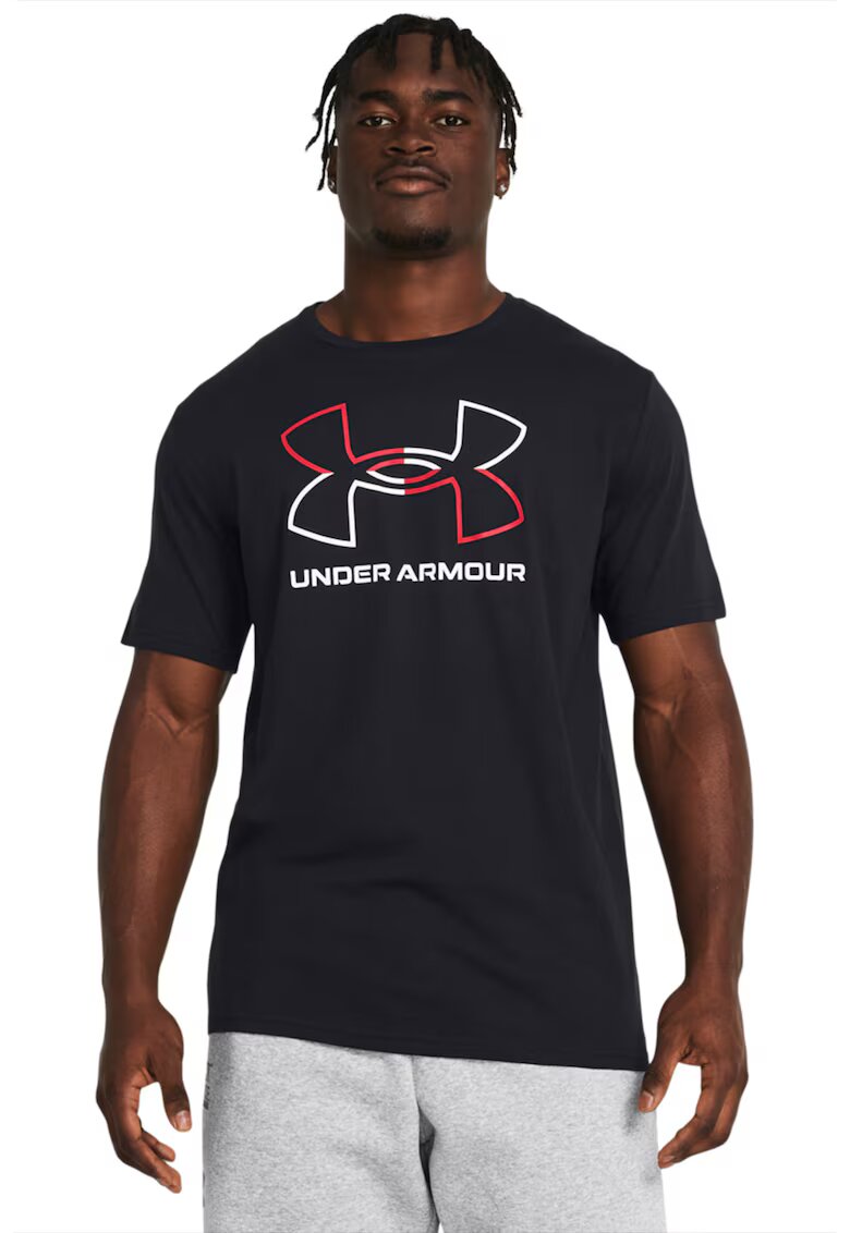 Under Armour Tricou cu imprimeu logo Foundation - Negru