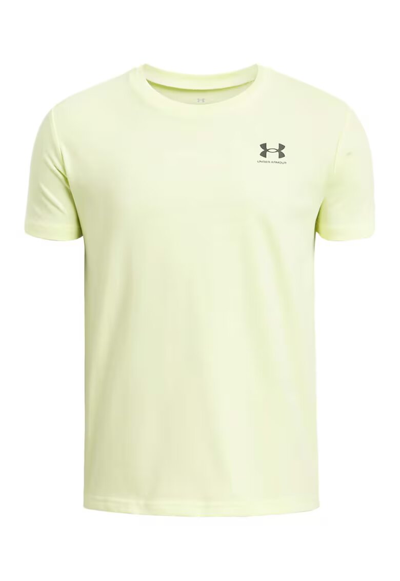 Under Armour Tricou cu logo Sportstyle - Verde fistic