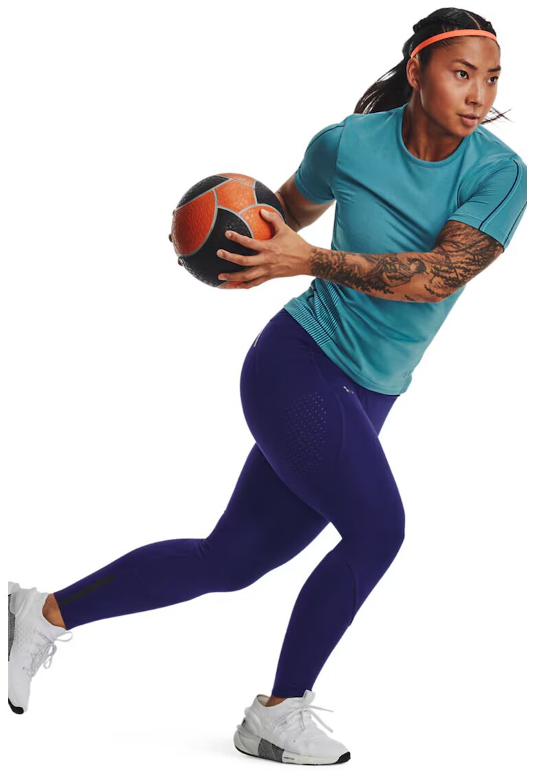 Under Armour Tricou fara cusaturi pentru antrenament RUSH™ - Verde persan