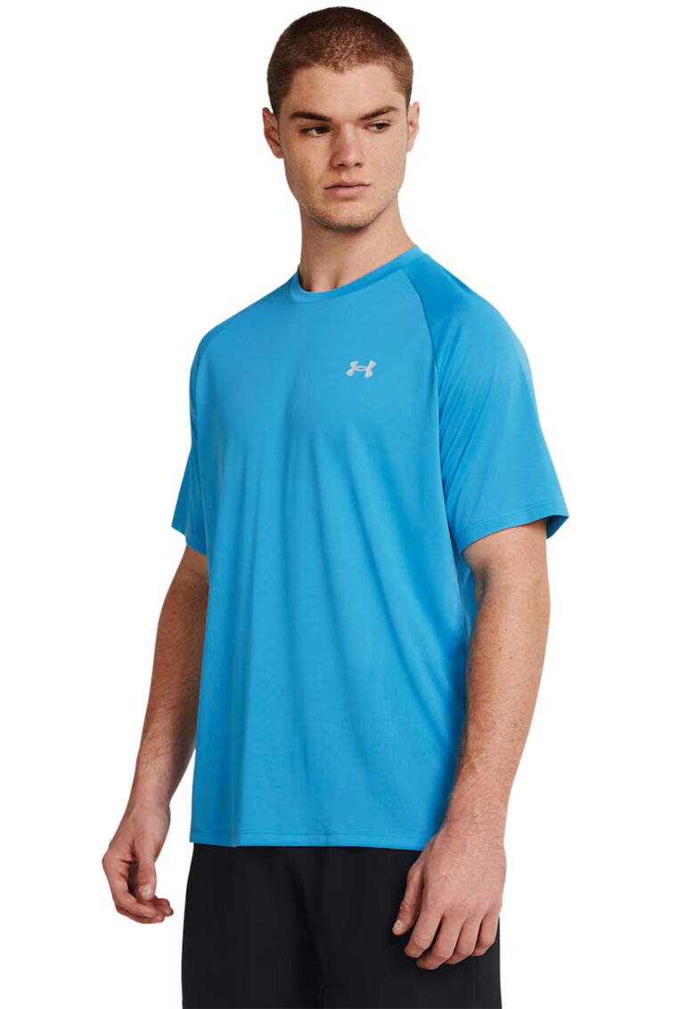 Under Armour Tricou lejer pentru antrenament Tech™ Reflective - Albastru deschis