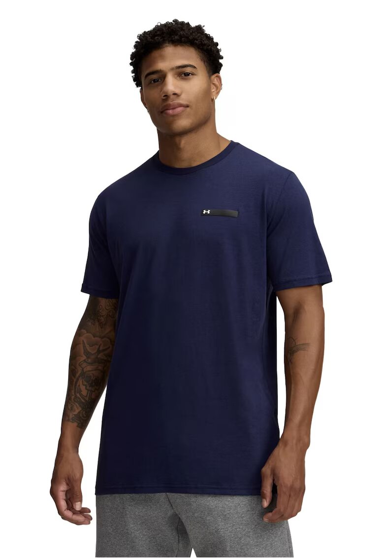 Under Armour Tricou M Lc Strip Logo Ss 1390203410 Barbati Bleumarin - Albastru