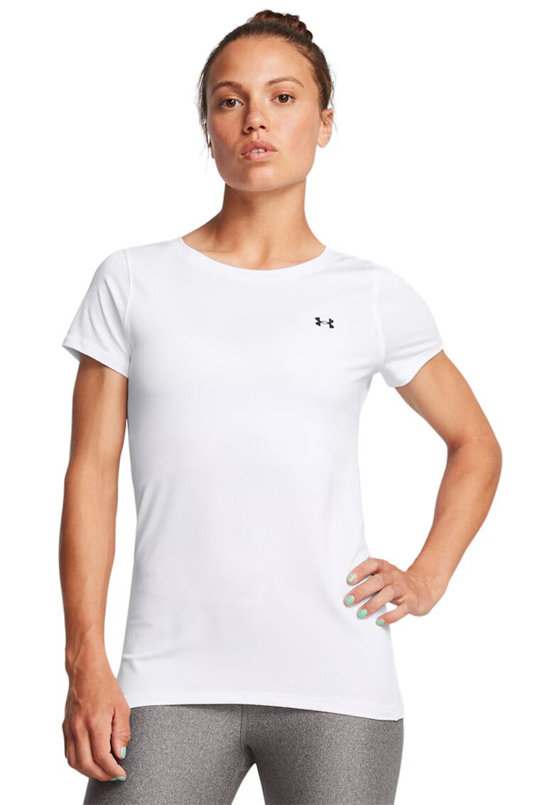 Under Armour Tricou pentru antrenament HeatGear® - Alb optic/Alb murdar