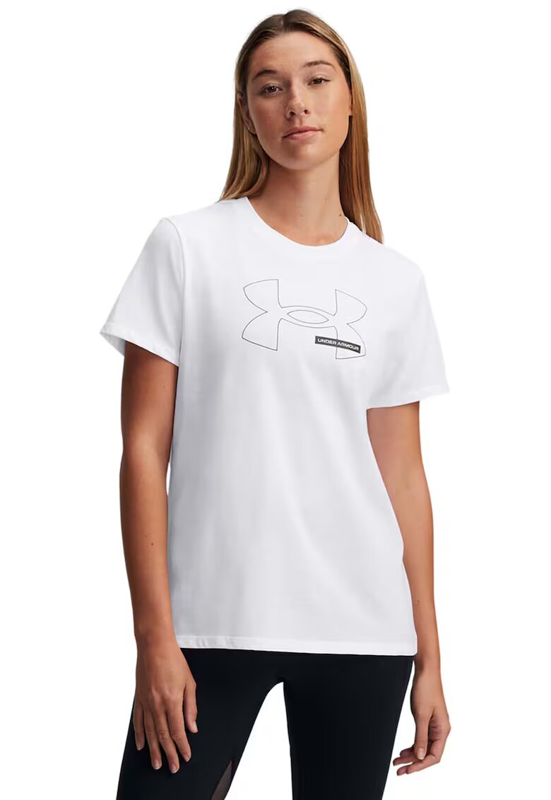 Under Armour Tricou pentru antrenament Rival Outline - Alb