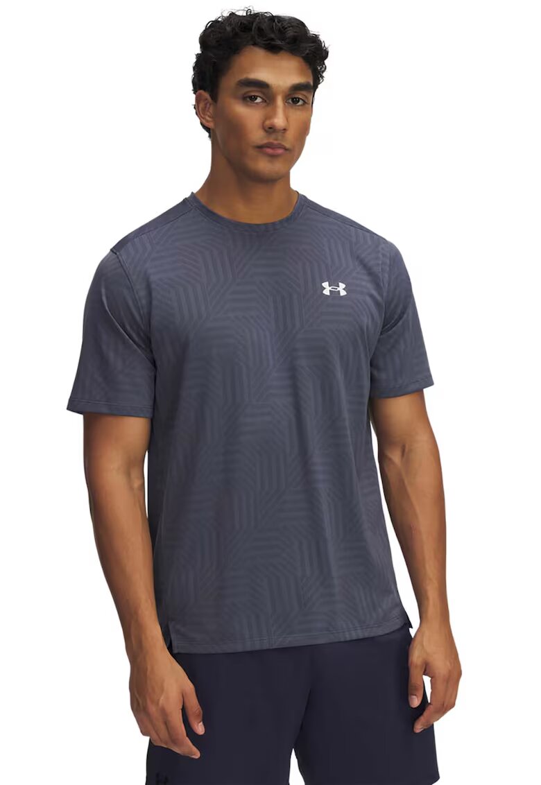 Under Armour Tricou pentru fitness Tech™ Vent Geotessa - Gri carbune