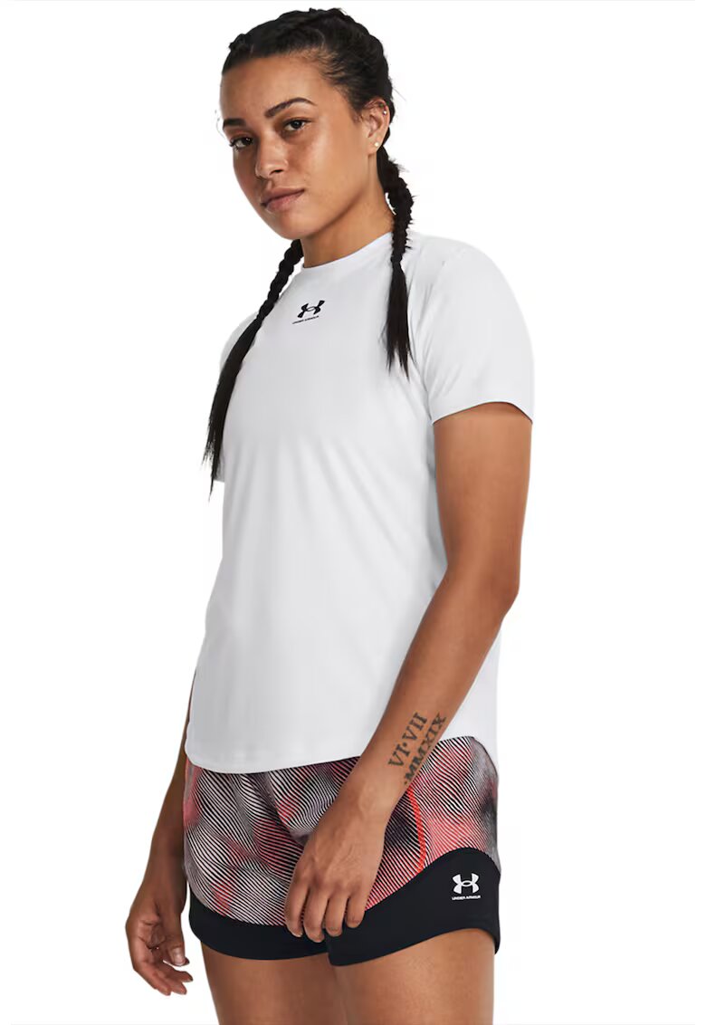 Under Armour Tricou pentru fotbal Challenger Pro - Alb/Negru
