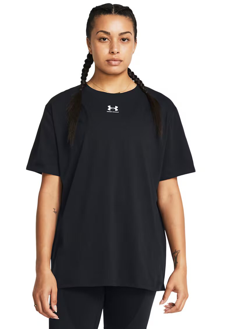Under Armour Tricou supradimensionat - pentru antrenament Campus - Negru
