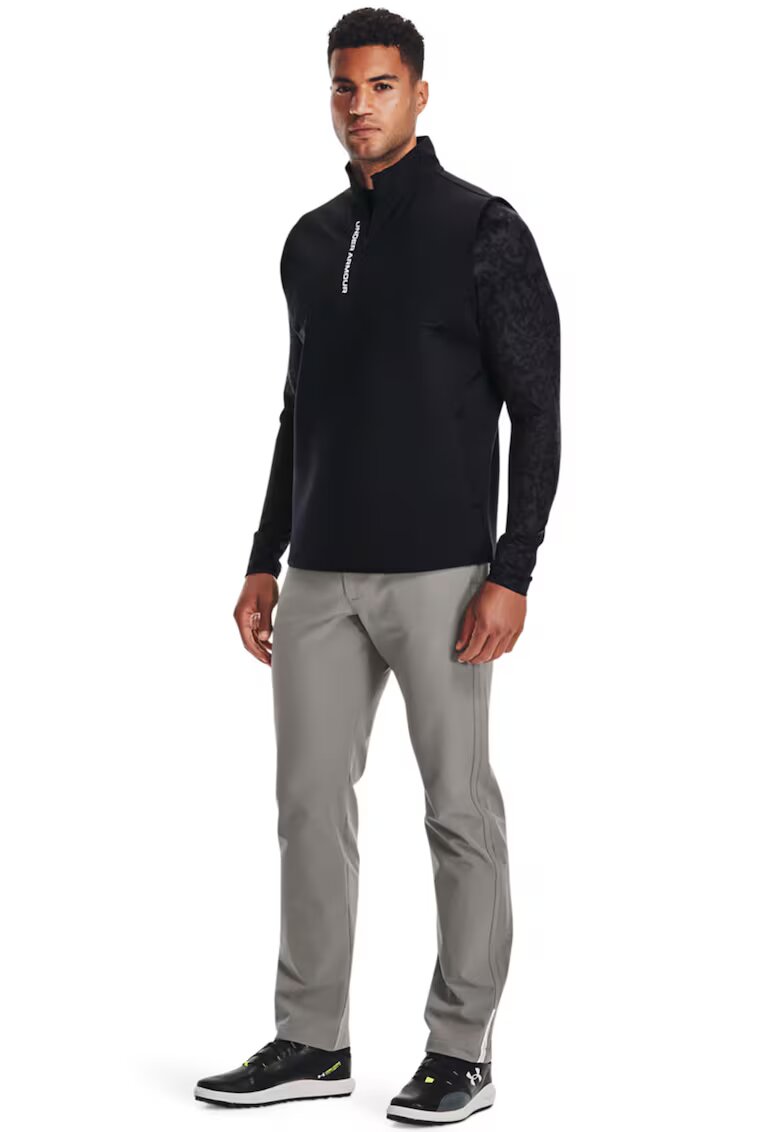 Under Armour Vesta impermeabila cu buzunare oblice pentru golf Daytona - Negru