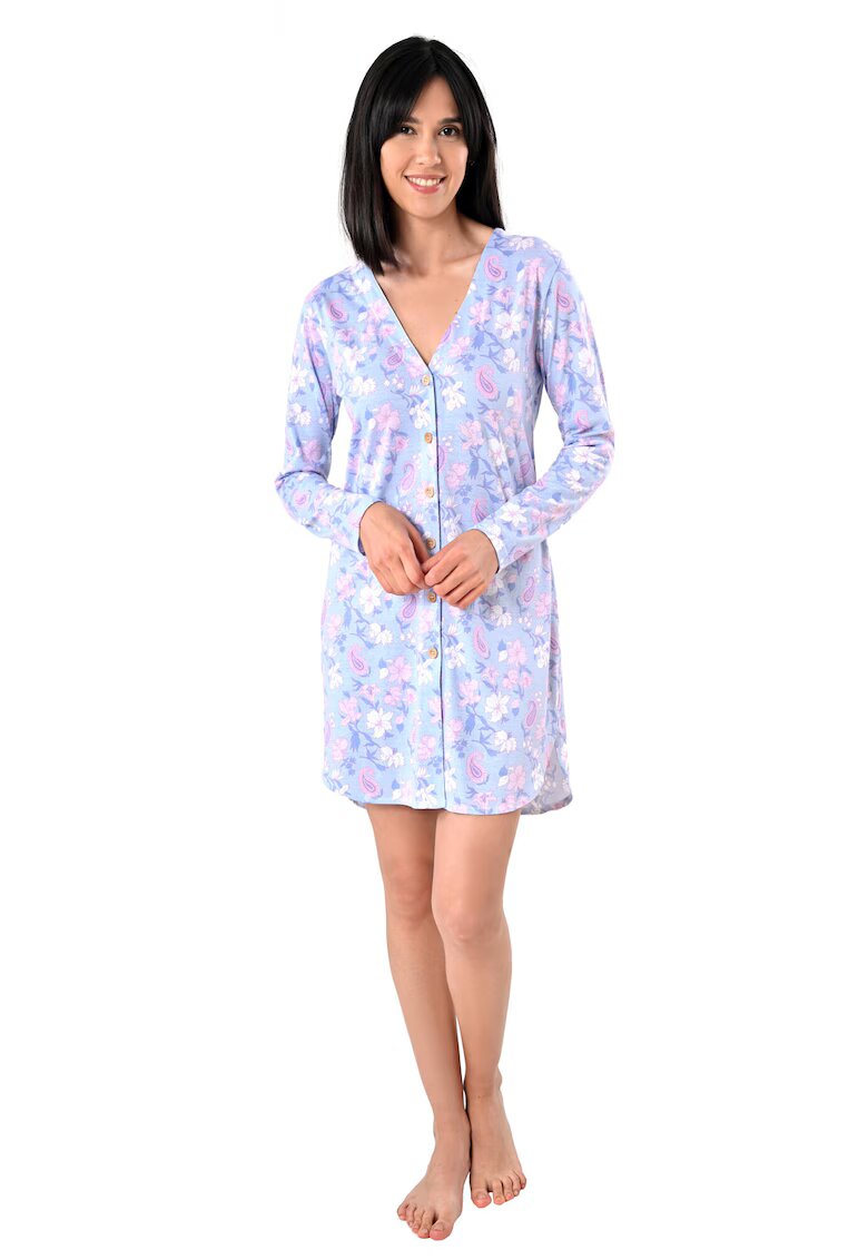 Uniconf Camasa de noapte din bumbac CNI04 - Multicolor