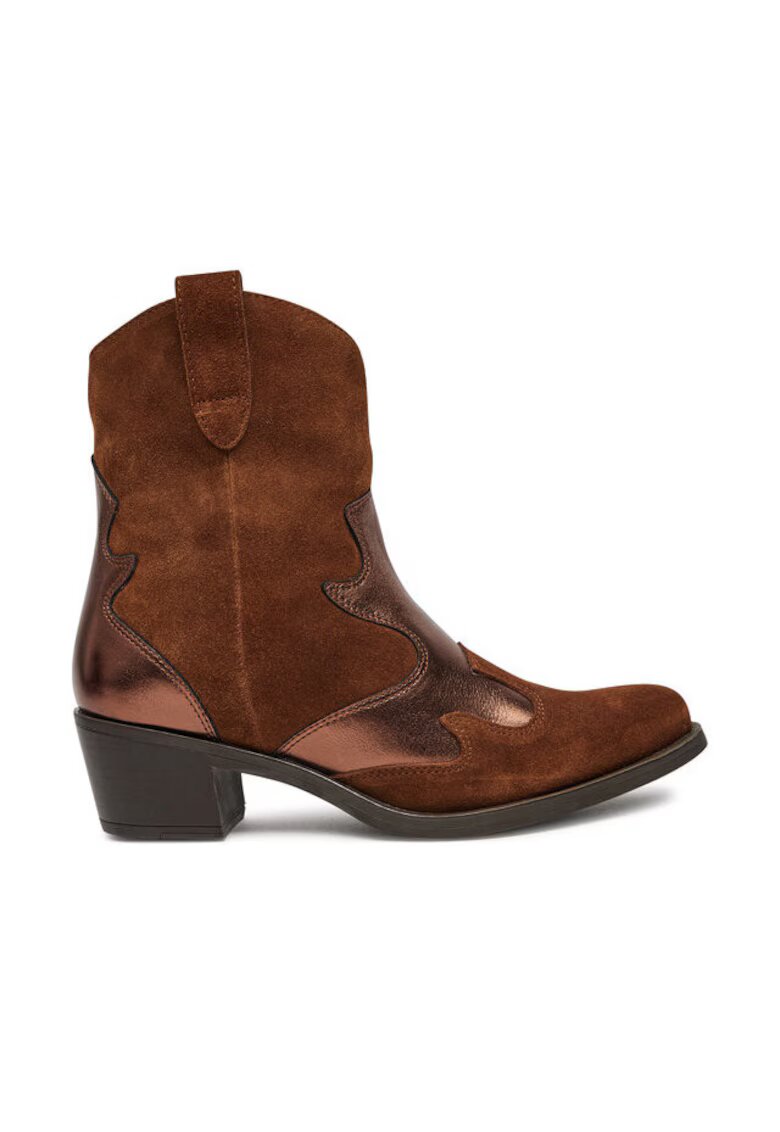 Unisa Ghete de cowboy piele-naturala