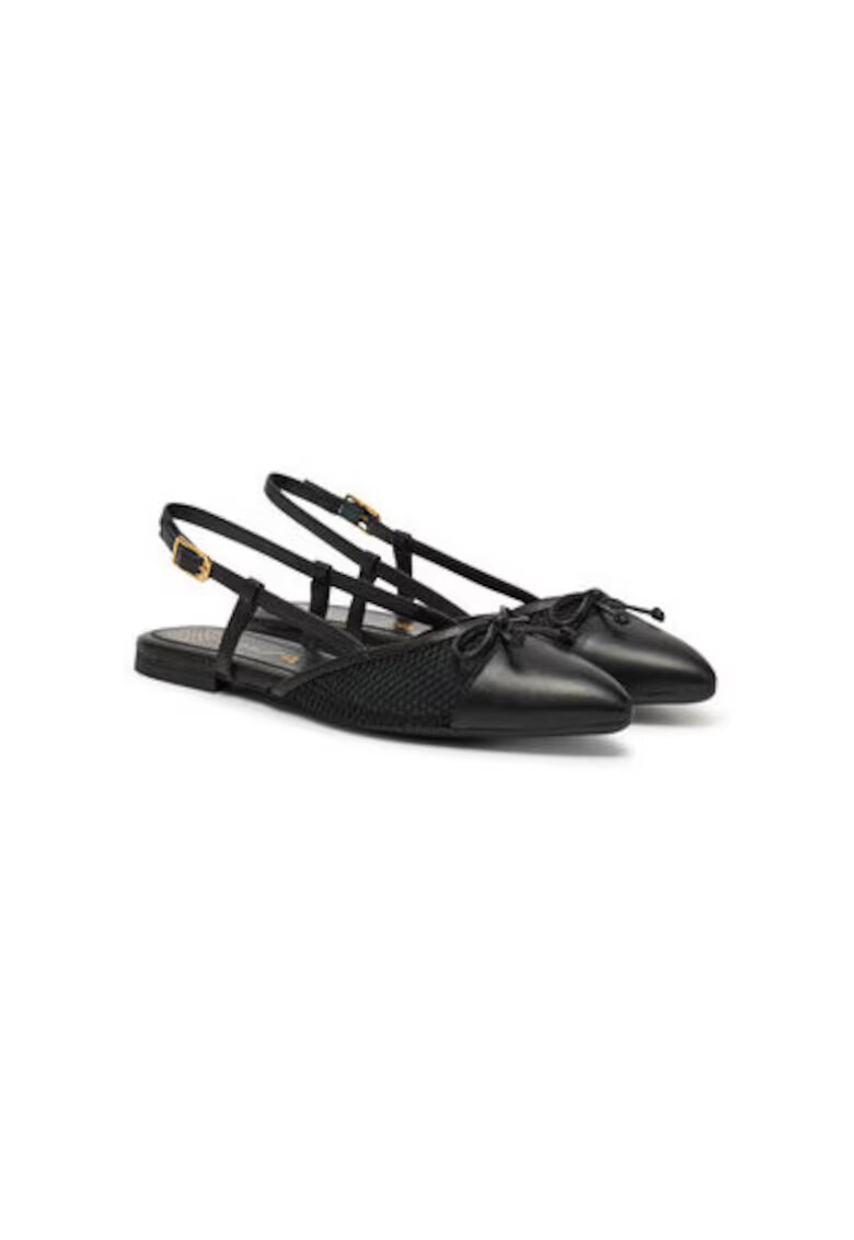 Unisa Sandale dama - AMALE_NTO_NFI - Piele naturala - Negru