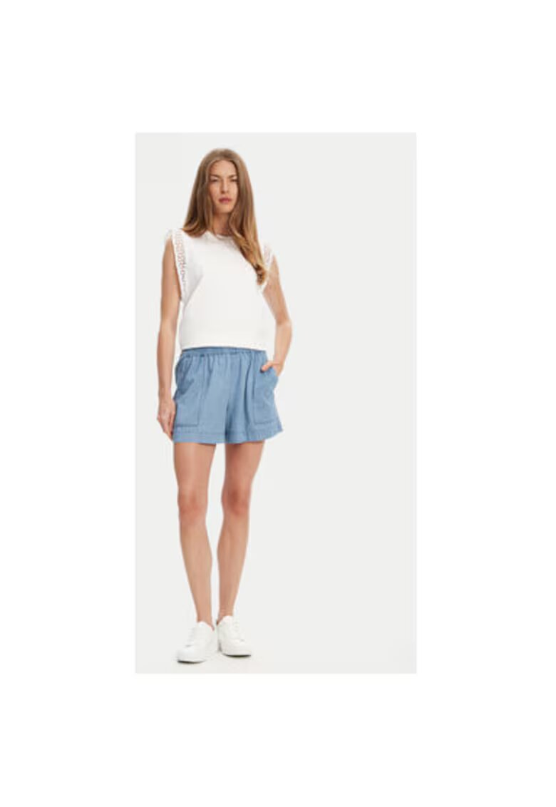 United Colors Of Benetton Bermude dama 4DHJD9022 - Sintetic - S INTL - Albastru