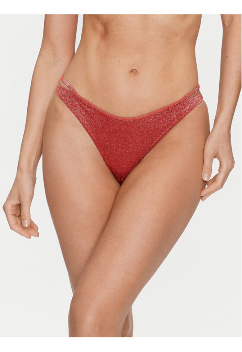 United Colors Of Benetton Bikini dama - 304191114 - Nylon/Fibre metalice - Negru - Negru