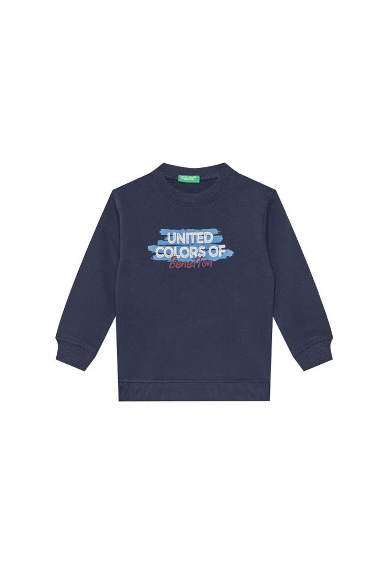 United Colors Of Benetton bleumarin - 100% bumbac organic - Bleumarin