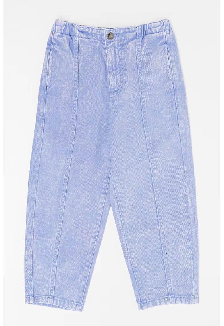 United Colors Of Benetton Blugi cu talie elastica - Albastru azur