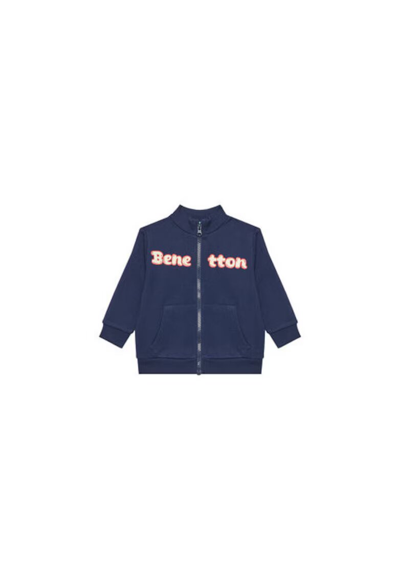 United Colors Of Benetton Bluza baieti 3J70G503M - Bumbac - Bleumarin - Bleumarin