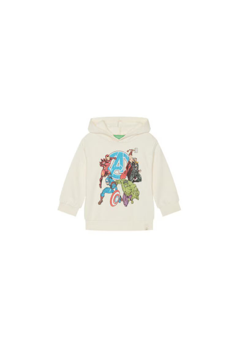 United Colors Of Benetton Bluza baieti 3PQMG2012 - Bumbac - Bej - Bej