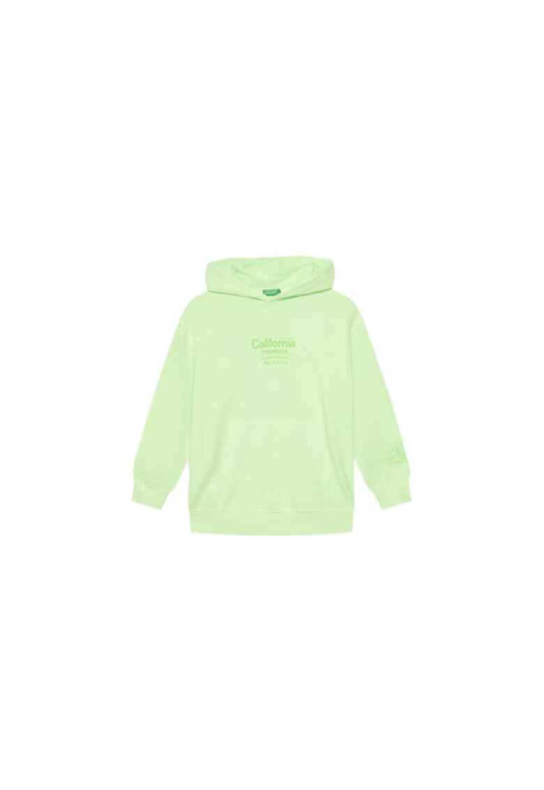 United Colors Of Benetton Bluza baieti 3WITC204G - Bumbac - Verde - Verde