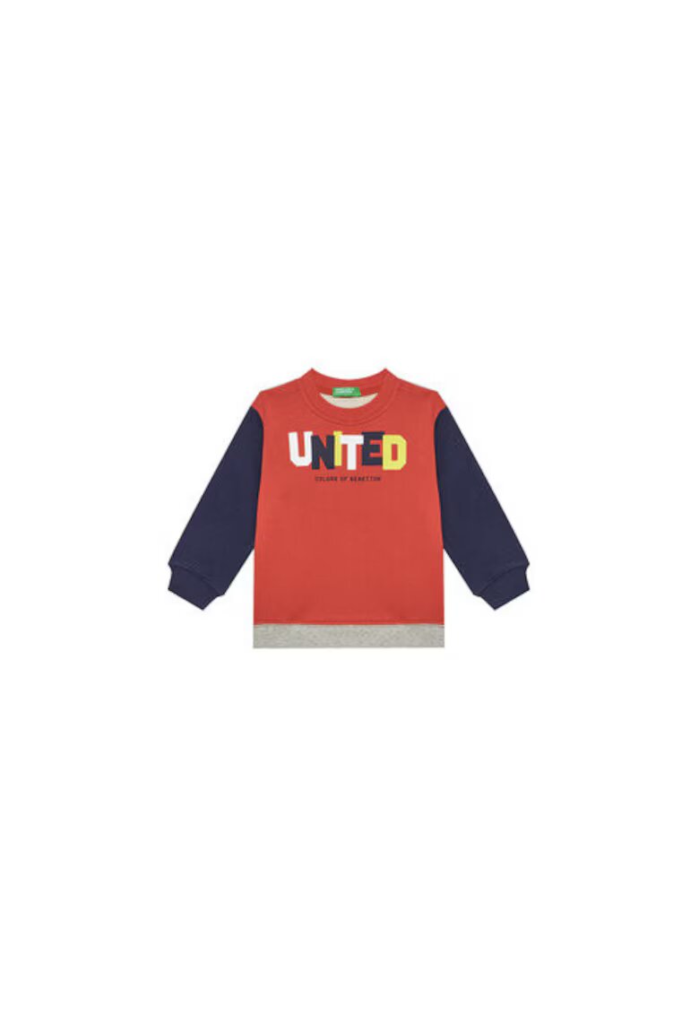 United Colors Of Benetton Bluza baieti Bumbac organic - Multicolor