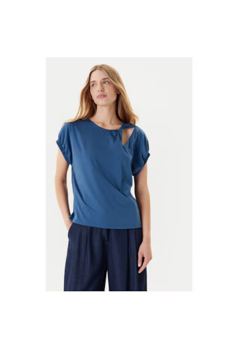United Colors Of Benetton Bluza dama Bumbac - Bleumarin - Bleumarin