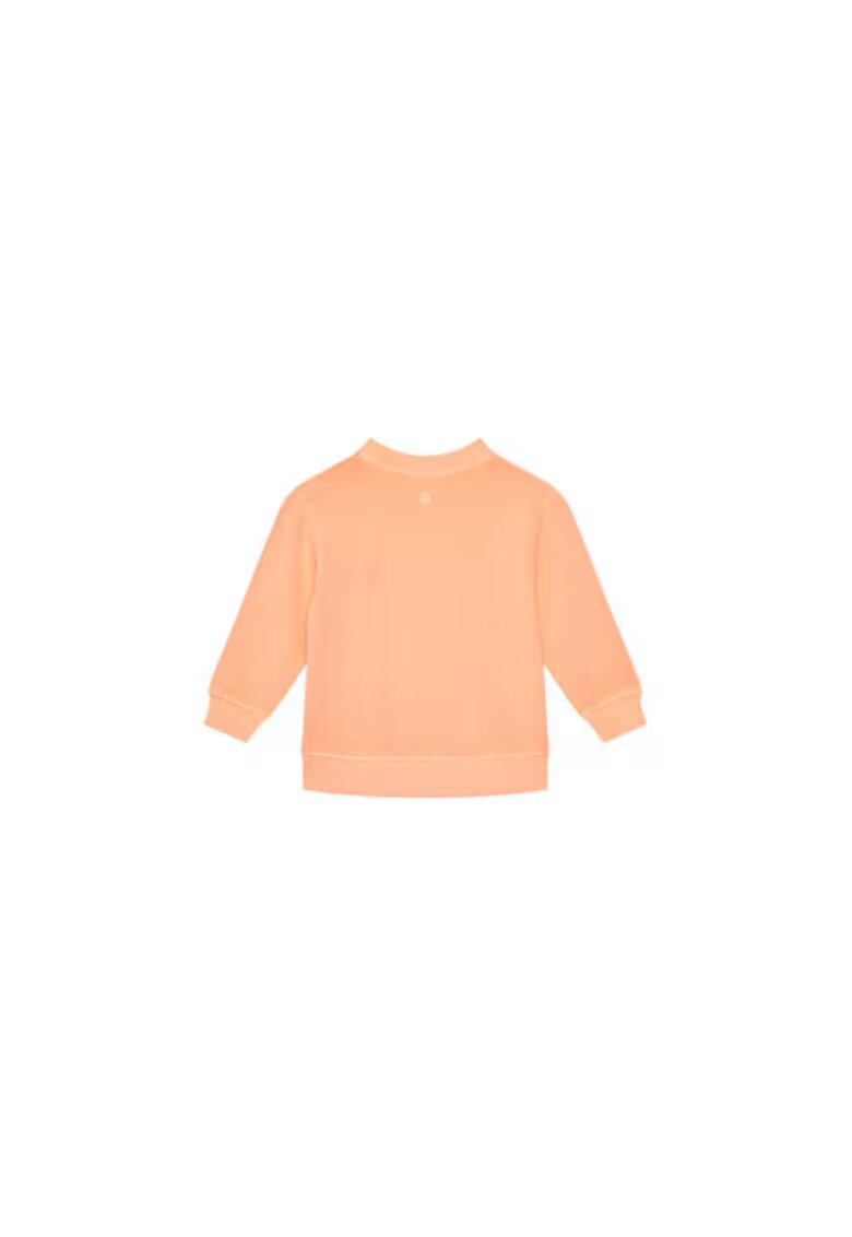 United Colors Of Benetton Bluza fete 3WITG10J4 - Bumbac - Portocaliu - Portocaliu