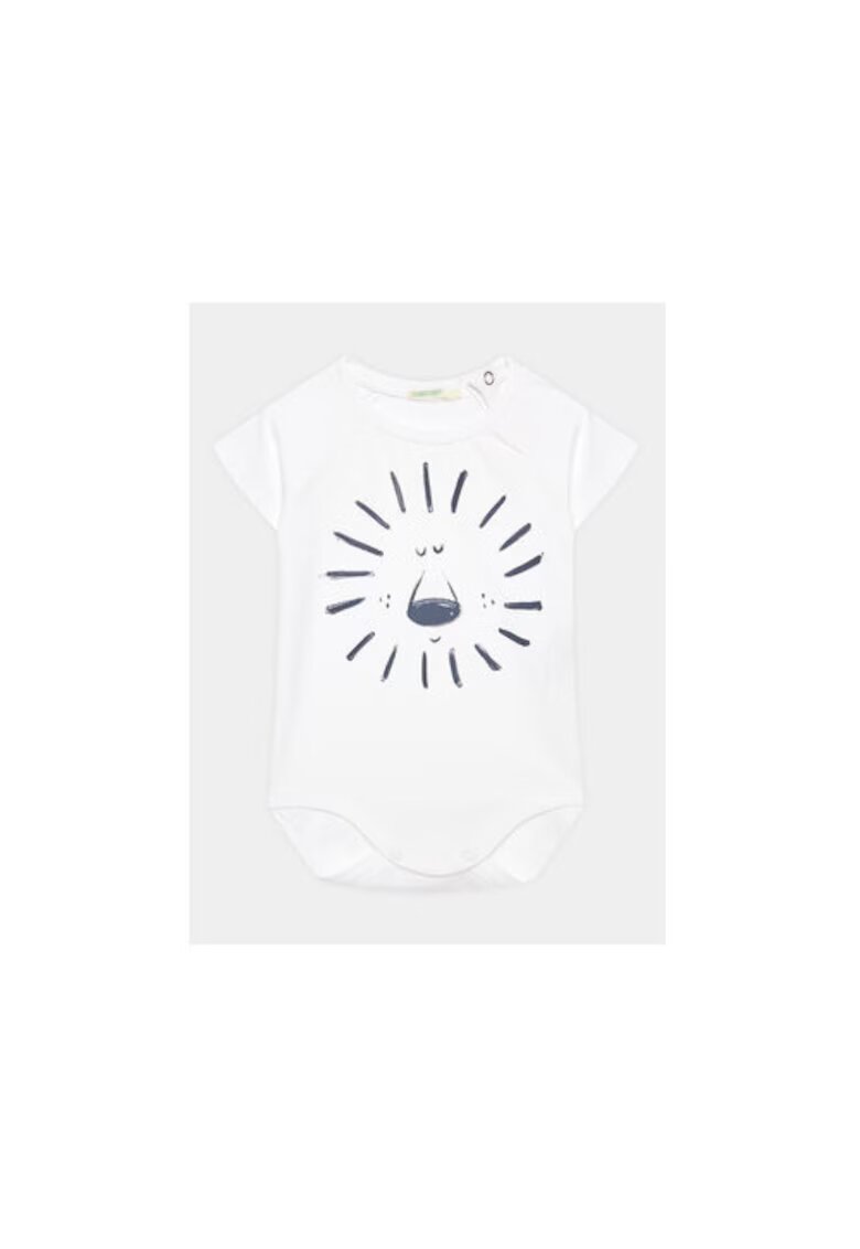 United Colors Of Benetton Body copii - 302102440 - Bumbac - 68 CM - Alb