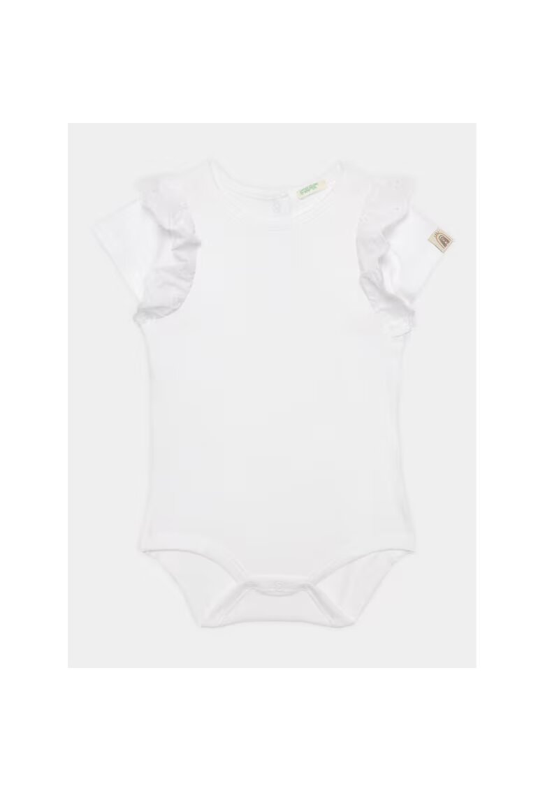 United Colors Of Benetton Body copii - 302102495 - Bumbac - Alb - Alb