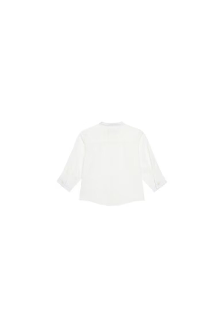 United Colors Of Benetton Camasa baieti 5IPVGQ01L - In/Bumbac - Alb - Alb