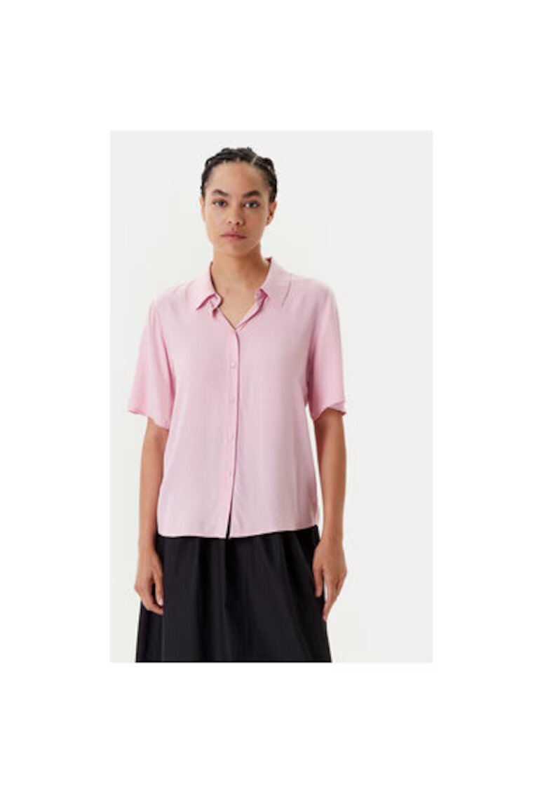 United Colors Of Benetton Camasa dama 5WPWDQ0B1 - Viscoza - Roz - Roz